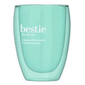 DW Stmls Glass - Bestie VAT $37.95