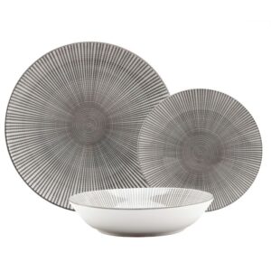 Laura Grey Porcelain 12Pc Set Vat $127.60