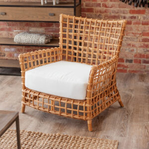 Bahama Occasional Arm Chair, Natural VAT $1402.50