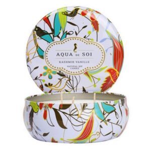 Aqua de SOi Kashmir Vanille 3 Wick Tin  vat$55.00