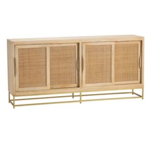 Bengal Manor Natural Cane Sideboard 68x14x32, VAT $2507.78
