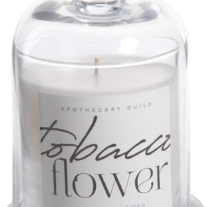 Tobacco Candle with Glass Dome VAT $59.40