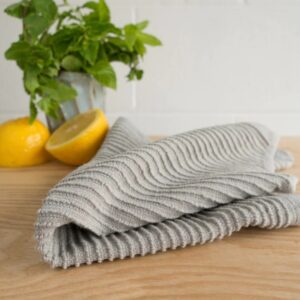 Ripple London Gray Dishcloth Set of 2 VAT $16.50