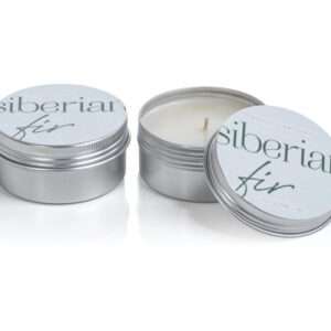 Scented Candle Tin-Siberian Fir VAT $20.90