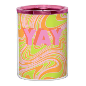 Double Wall Acrylic Tumbler- Yay Swirl VAT $33.00
