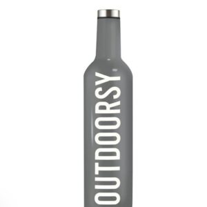 Stainless Steel Wine Bottle- Outdoorsy VAT $57.20