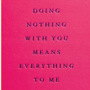 Doing Nothing Card VAT $9.37