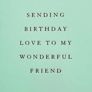 Birthday Love VAT $9.37