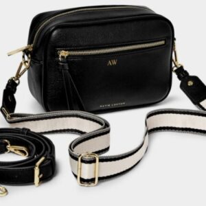 Hallie Crossbody Bag-Black VAT $128.00