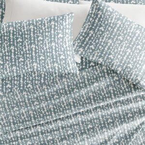 4pc Pattern Queen-Cloud Burst Light Blue VAT $61.78