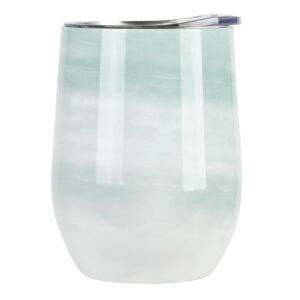 12oz Thermal Stemless Wine Mug w Plastic Lid-VAT $24.20