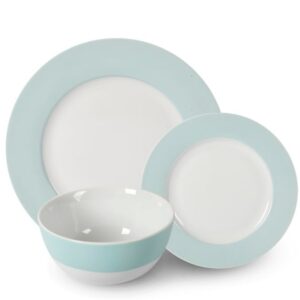 12pc Dinnerware Set-Blue VAT $77.18