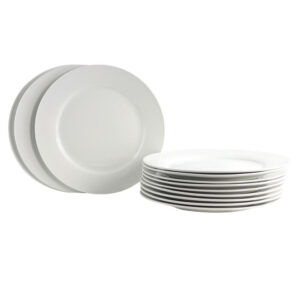 Noble Court-Plain Dinnerware White VAT $6.05
