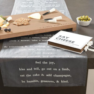 Face to Face Serving Tray 24x13- A Table for Friends VAT $184.80