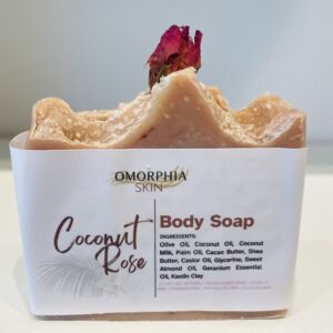 Coconut Rose Soap 3.3oz VAT $13.75