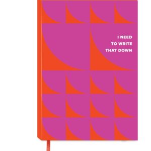 Statement Shape Journal- Red VAT $26.40