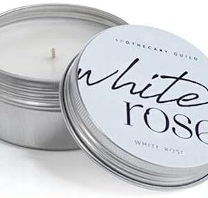 Guild Scented Candle Tin-White Rose VAT 15.68