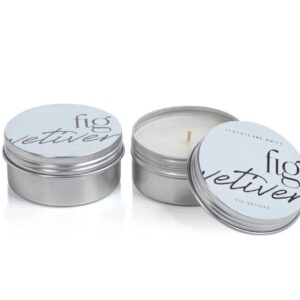 Guild Scented Candle Tin-Fig Vetiver VAT $15.68