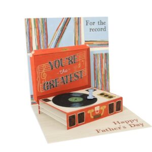 Record Player Card VAT $19.80