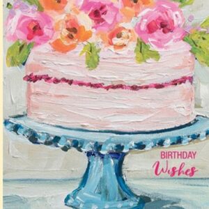 Flower Cake Card VAT $10.47