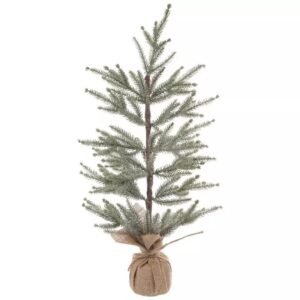 Frosted Blue Spruce Tree 24"