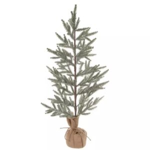 Frosted Blue Spruce Tree 32"