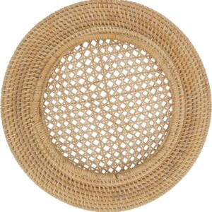 Handmade Rattan Charger-Natural VAT $60.06