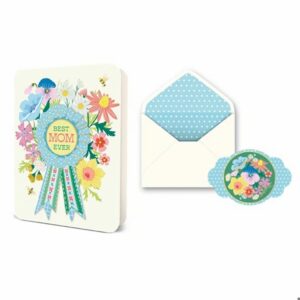 Award Winning Mom Deluxe Greeting Card-VAT$13.20