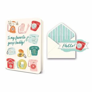 Gossip Buddy Deluxe Greeting Card-VAT$13.20