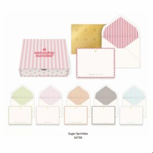 Sugar Sprinkles Cherry on Top Note Card Set-VAT$48.00